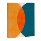 Mid Century Eclipse / Abstract Geometric Canvas Print Gallery Image 8