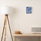 Mid Century Winter Blues Canvas Print Gallery Image 2