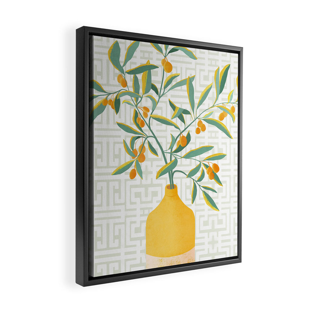 Mini Fruit Tree Framed Canvas Print Gallery Image 2