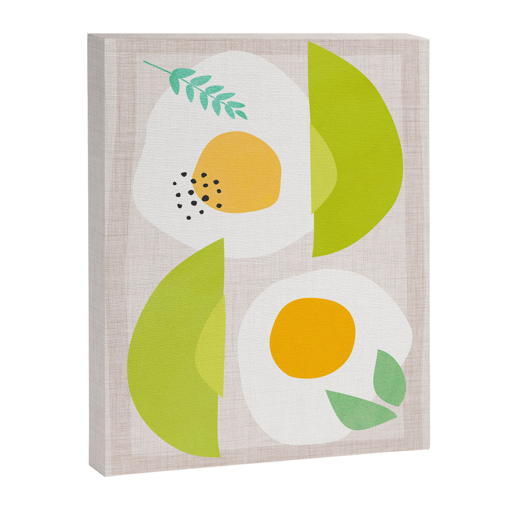 Minimal Avocado and Eggs Canvas Print Gallery Image 6