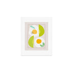 Minimal Avocado and Eggs Art Print Gallery Image 1
