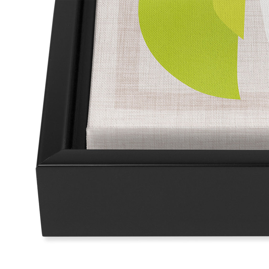 Minimal Avocado and Eggs Framed Canvas Print Gallery Image 3
