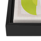 Minimal Avocado and Eggs Framed Canvas Print Gallery Image 3