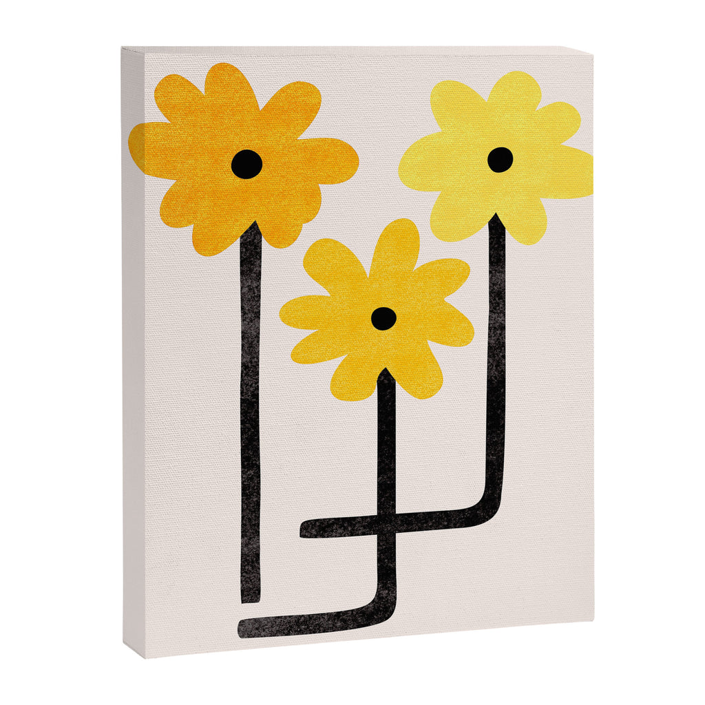 Minimal Sunflowers Canvas Print Gallery Image 6