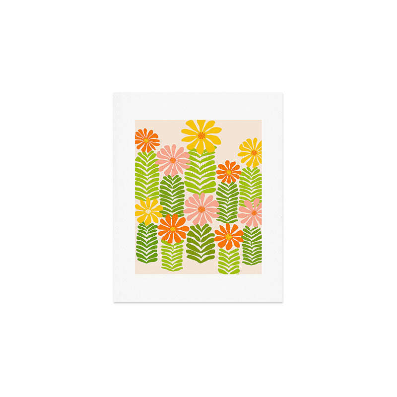 Minimalist Floral Art  Art Print Gallery Image 1