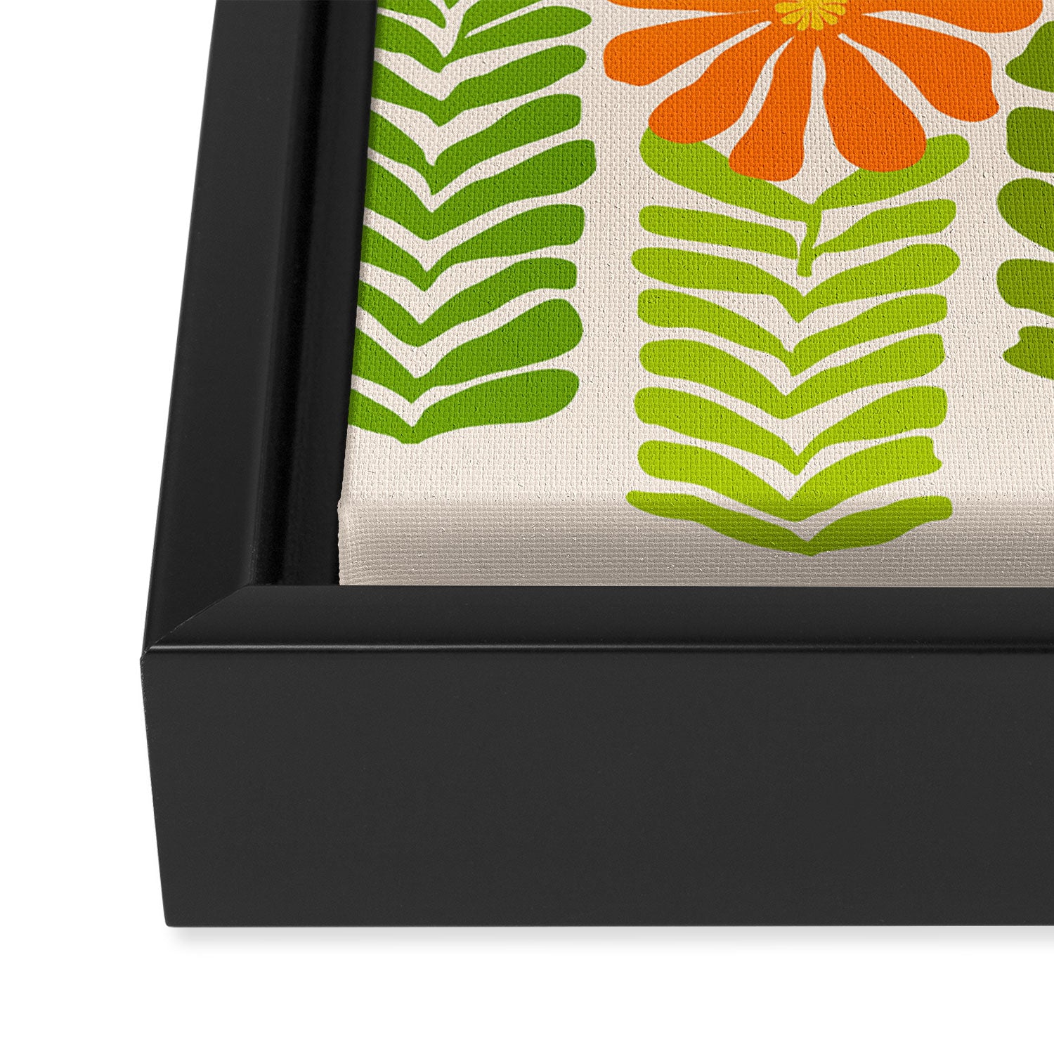 Minimalist Floral Art  Framed Canvas Print Gallery Image 3