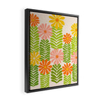 Minimalist Floral Art  Framed Canvas Print Gallery Image 2