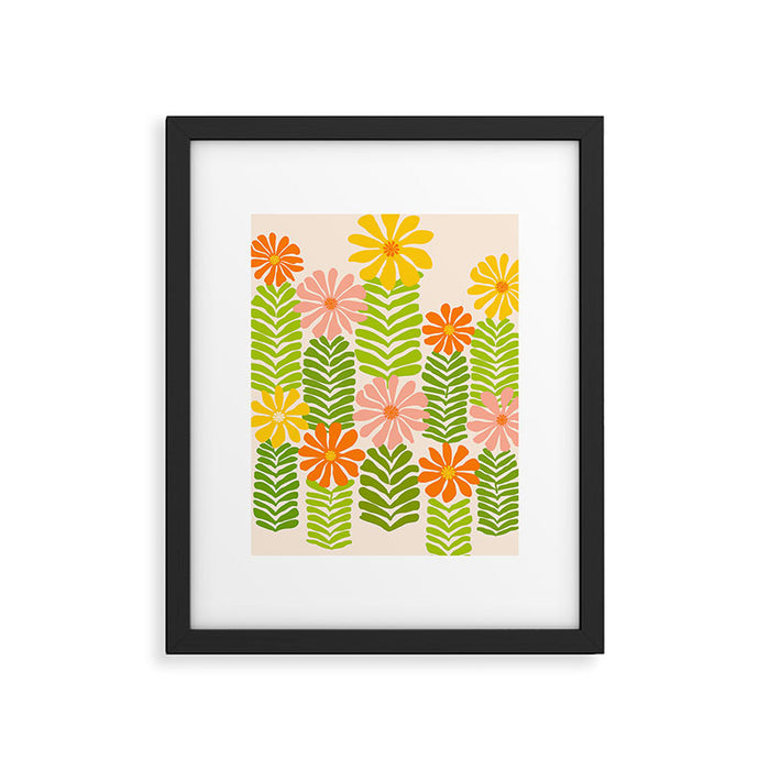 Minimalist Floral Art  Framed Art Print Gallery Image 1