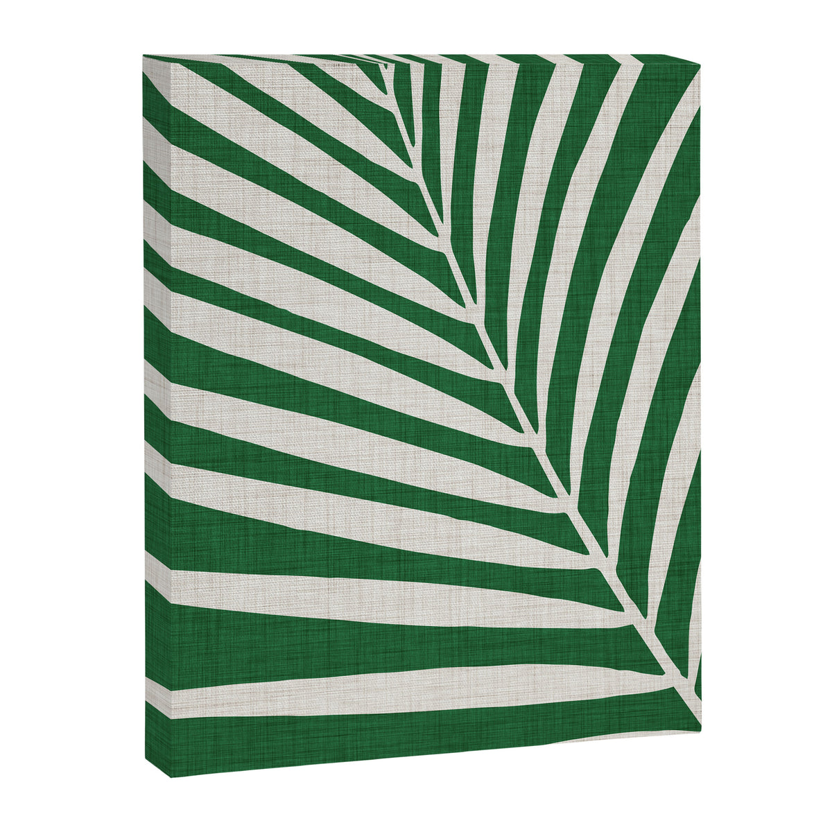 Minimalist Palm Leaf Canvas Print Gallery Image 6