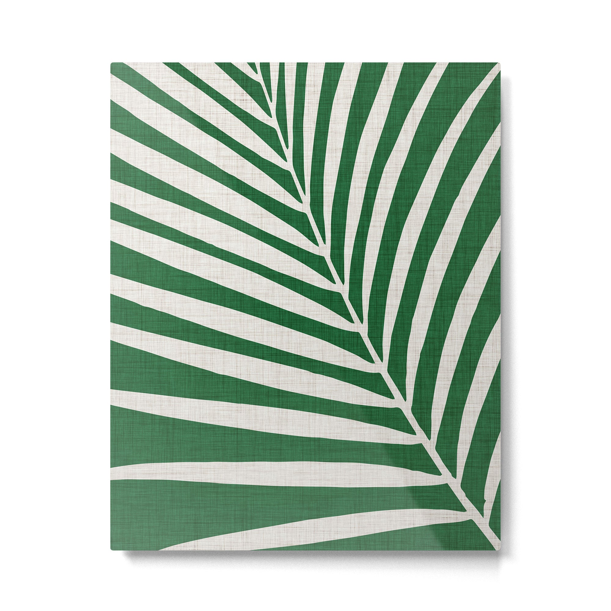 Minimalist Palm Leaf Metal Print Gallery Image 4
