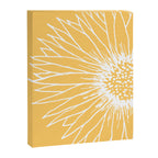 Minimalist Sunflower Canvas Print Gallery Image 8
