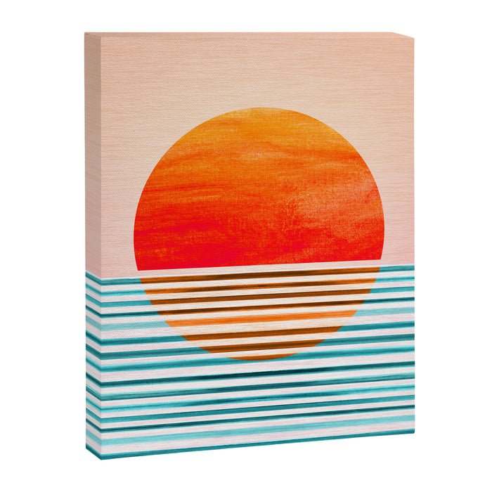 Minimalist Sunset III / Abstract Landscape Canvas Print Gallery Image 1
