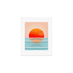 Minimalist Sunset III / Abstract Landscape Art Print Gallery Image 1