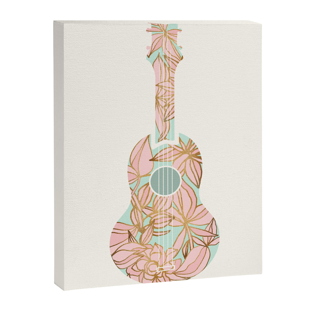 Modern Boho Ukulele Canvas Print Gallery Image 6