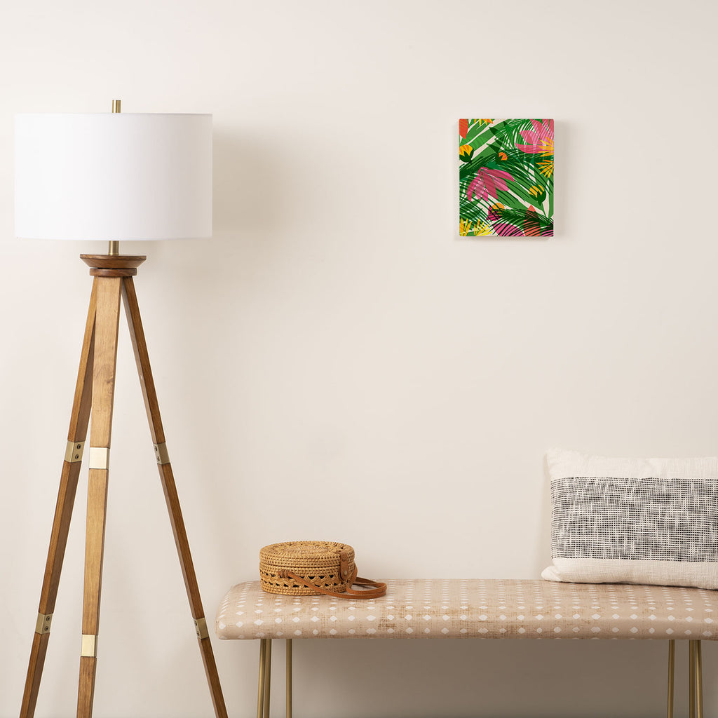 Modern Breezy Hawaiian Print  Canvas Print Gallery Image 2
