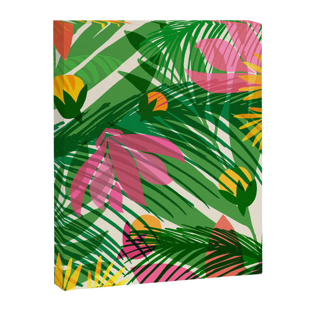 Modern Breezy Hawaiian Print  Canvas Print Gallery Image 6