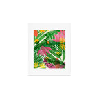Modern Breezy Hawaiian Print  Art Print Gallery Image 1