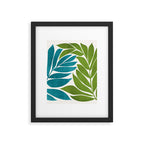 Modern Coastal Seagrass Framed Art Print Gallery Image 6
