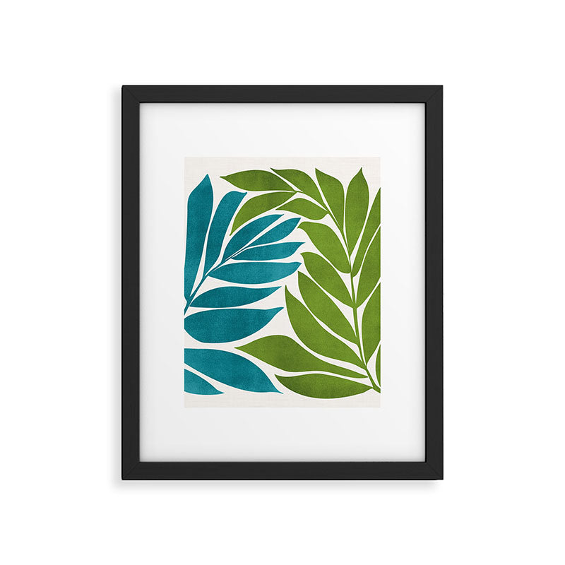 Modern Coastal Seagrass Framed Art Print Gallery Image 6