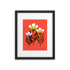 Modern Floral Bouquet Framed Art Print Gallery Image 5