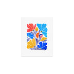 Modern Garden Party Floral Illustration Art Print Gallery Image 1