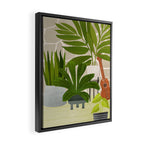 Modern Outdoor Oasis Framed Canvas Print Gallery Image 2