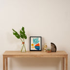 Modern Pop Abstract Landscape Framed Canvas Print Gallery Image 4