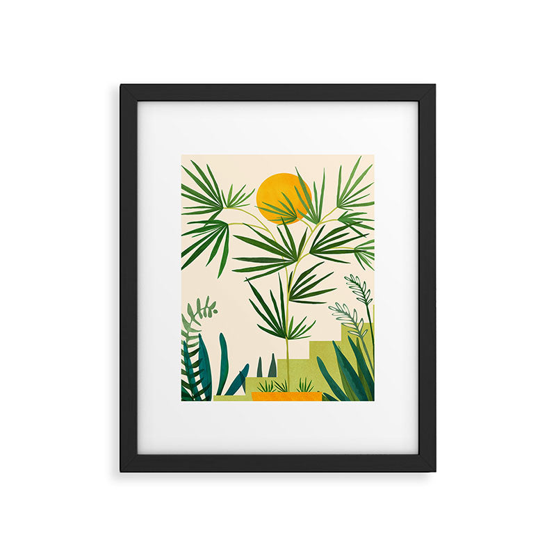 Mojave Morning Desert Landscape Framed Art Print Gallery Image 5