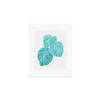 Monstera Tropical Plant Art Print Gallery Image 1