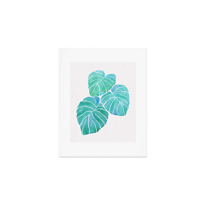 Monstera Tropical Plant Art Print Gallery Image 1