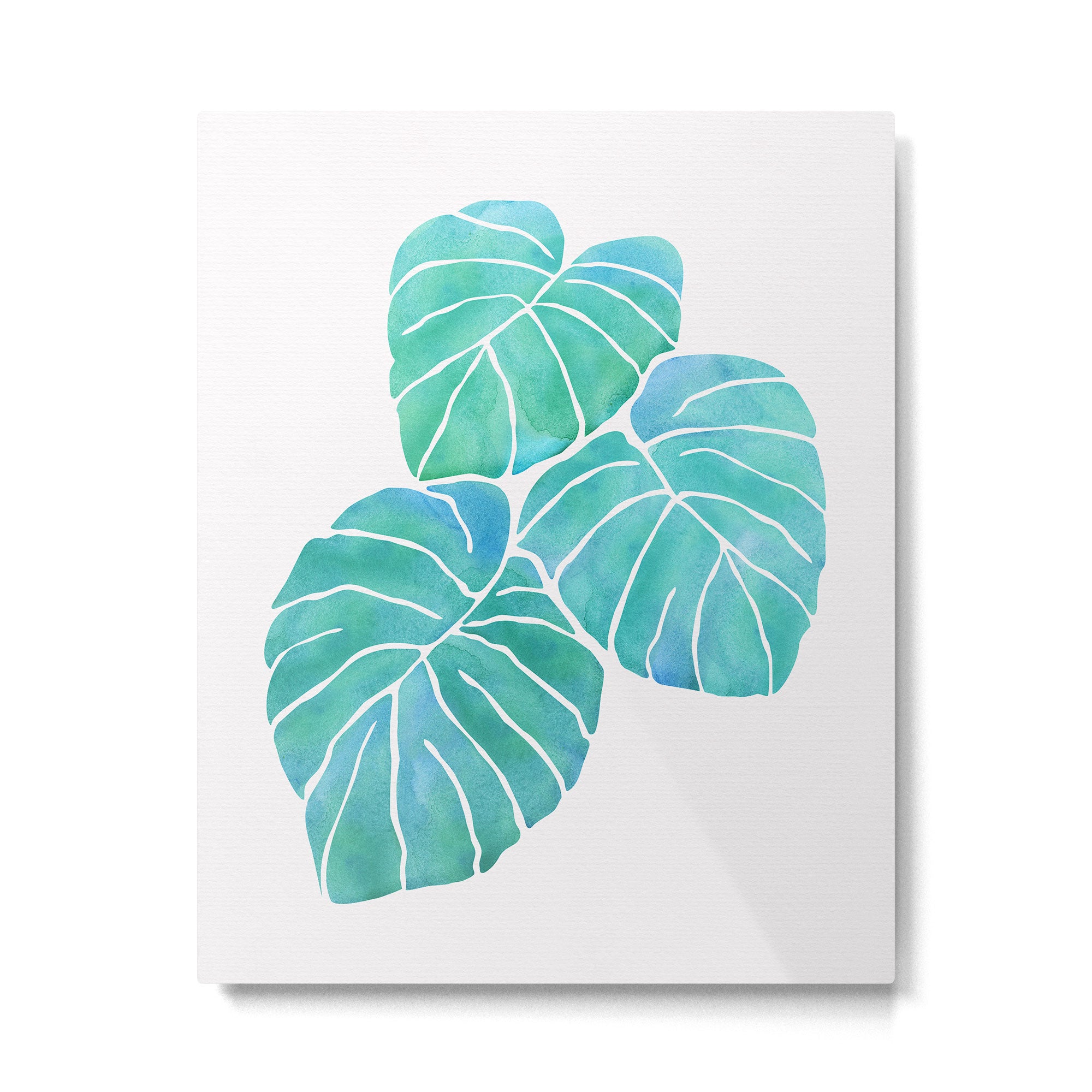 Monstera Tropical Plant Metal Print Gallery Image 4