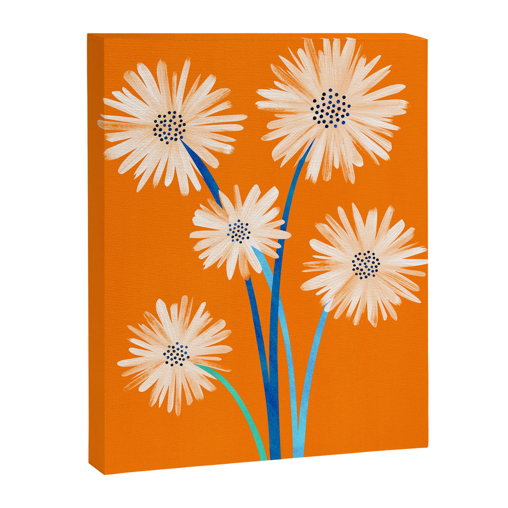 Moroccan Daisies Still Life Canvas Print Gallery Image 6