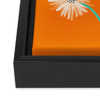 Moroccan Daisies Still Life Framed Canvas Print Gallery Image 3
