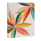 Multicolorful Leaf Design Canvas Print Gallery Image 8