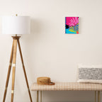 Neon Summer Abstract Art Canvas Print Gallery Image 2