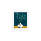 Night Palm Still Life Art Print Gallery Image 1