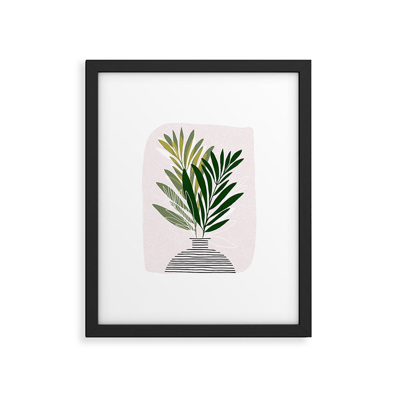 Olive Branches Contemporary Botanical Art Framed Art Print Gallery Image 4