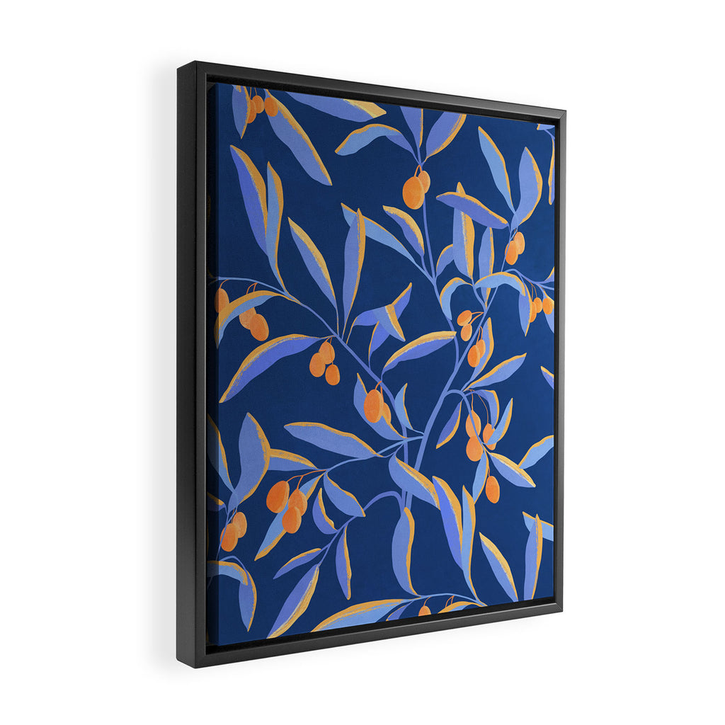Olive Grove Framed Canvas Print Gallery Image 2