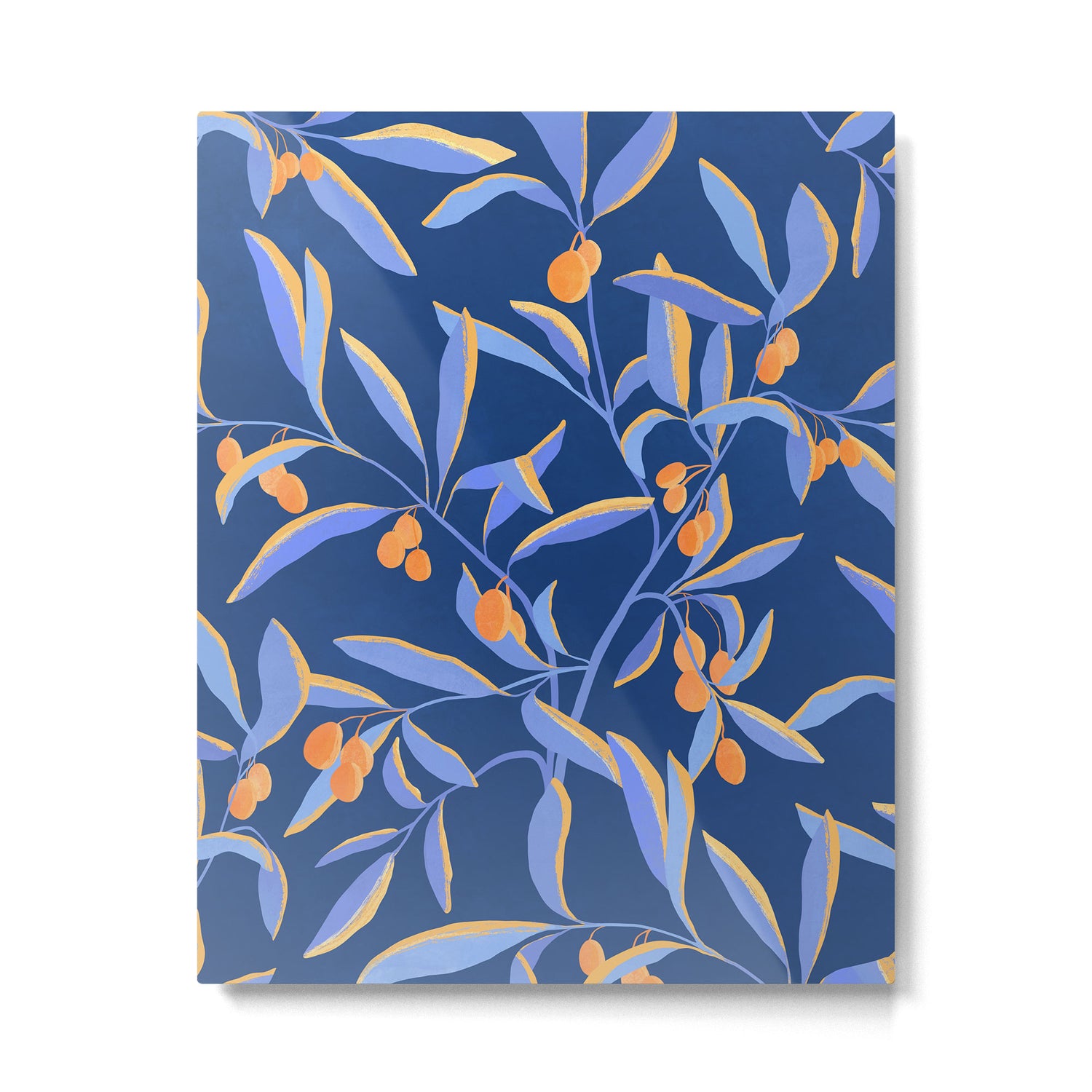 Olive Grove Metal Print Gallery Image 6