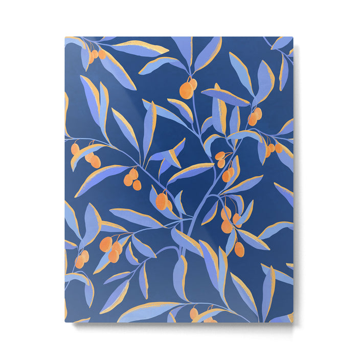 Olive Grove Metal Print Gallery Image 1