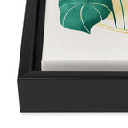 Opening Act Tropical Greenery Framed Canvas Print Gallery Image 3