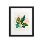 Opening Act Tropical Greenery Framed Art Print Gallery Image 6