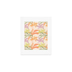Palm Grove Repeat Pattern Art Print Gallery Image 1