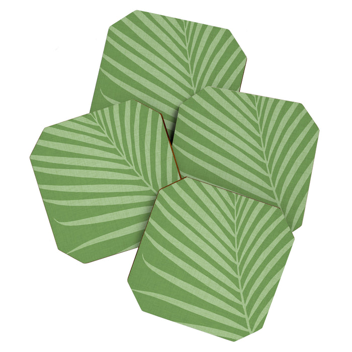 Palm Leaf 5 / Tropical Botanical Series Coaster Gallery Image 1