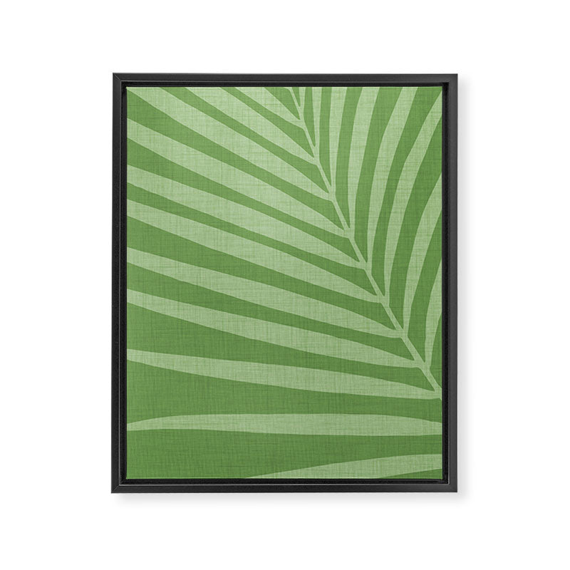 Palm Leaf 5 / Tropical Botanical Series Framed Canvas Print Gallery Image 8