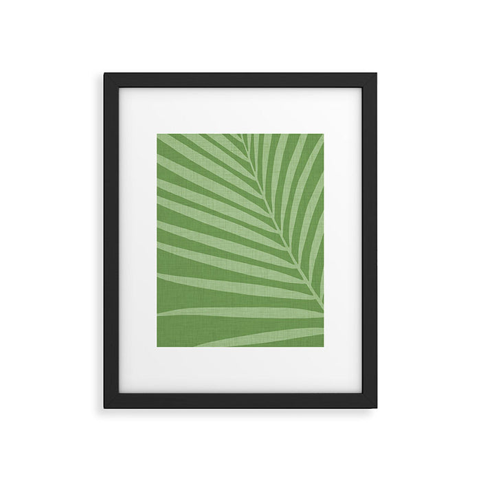 Palm Leaf 5 / Tropical Botanical Series Framed Art Print Gallery Image 1