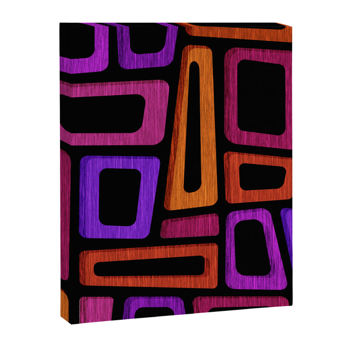 Palm Springs Modern Tiki Design Canvas Print Gallery Image 1
