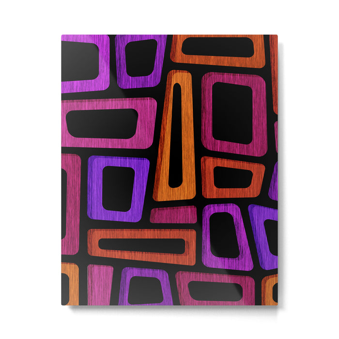Palm Springs Modern Tiki Design Metal Print Gallery Image 1