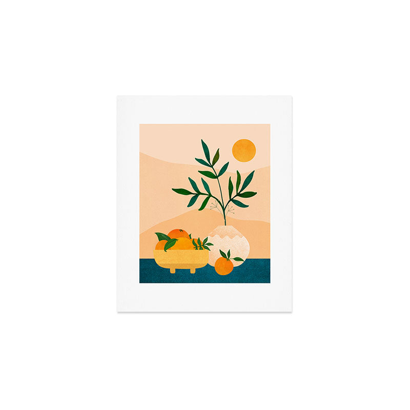 Palm Springs Picnic Nature Scene Art Print Gallery Image 1