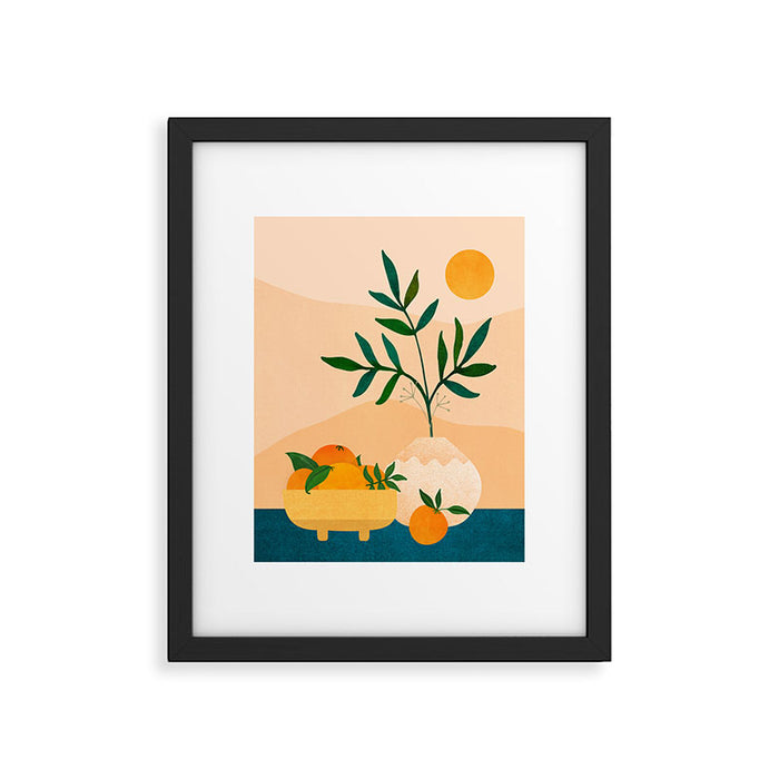 Palm Springs Picnic Nature Scene Framed Art Print Gallery Image 1